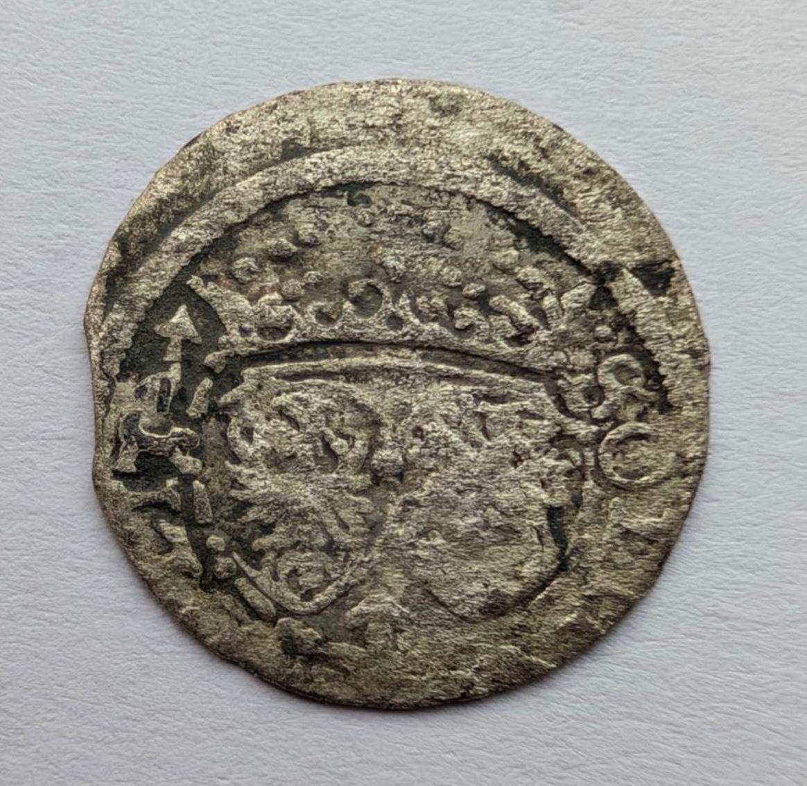 Žygimanto Vazos 1617 šilingas 