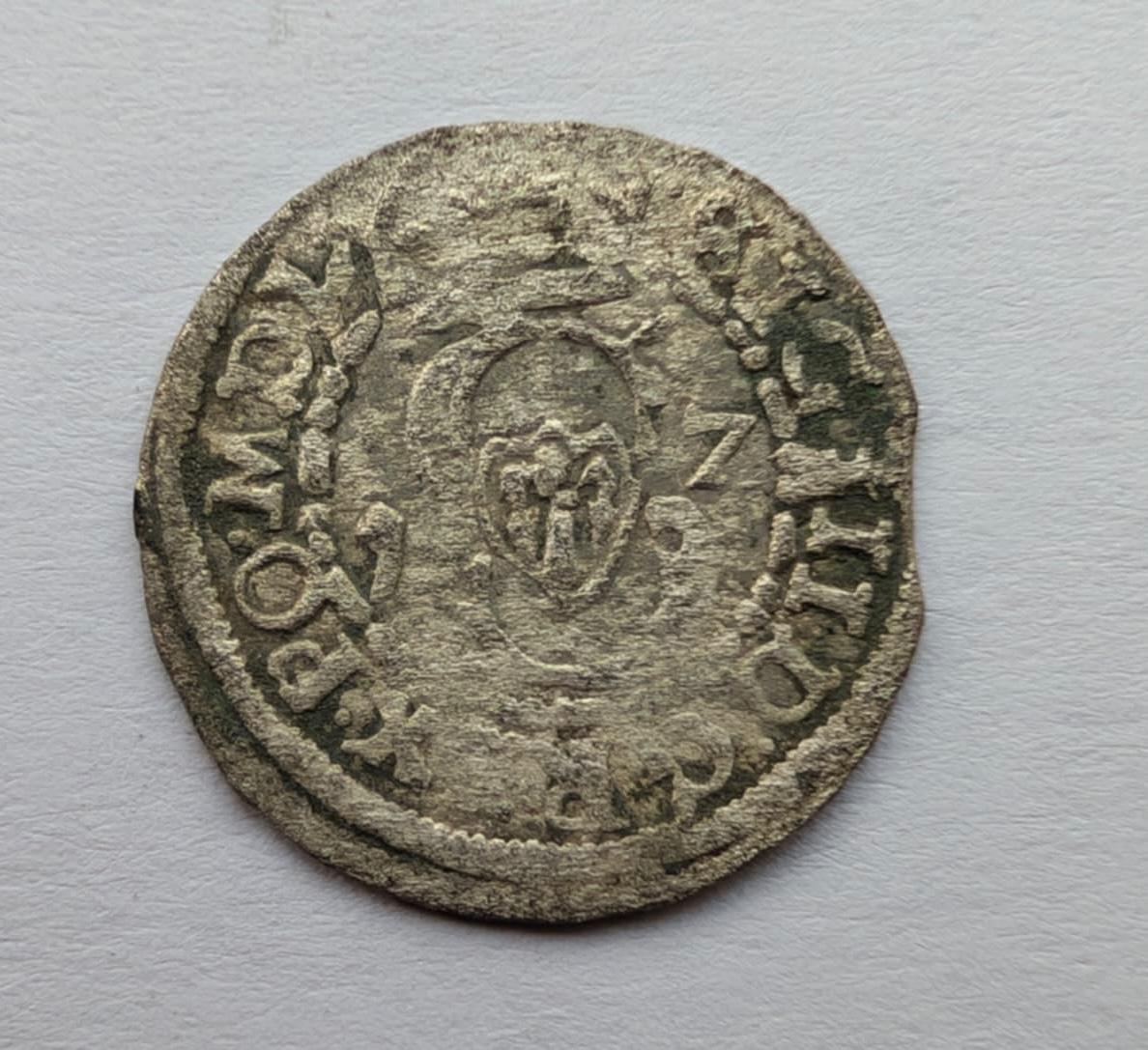 Žygimanto Vazos 1617 šilingas 