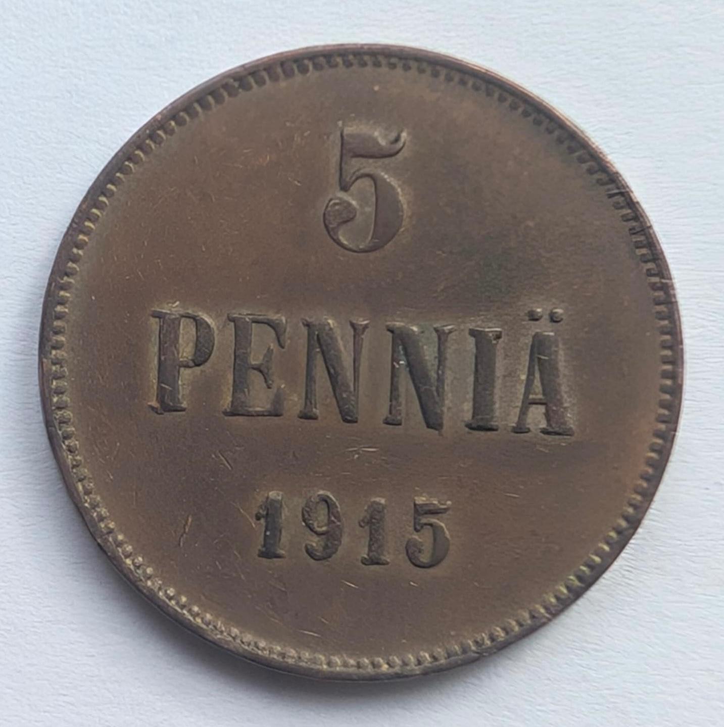 Suomija 5 p 1915