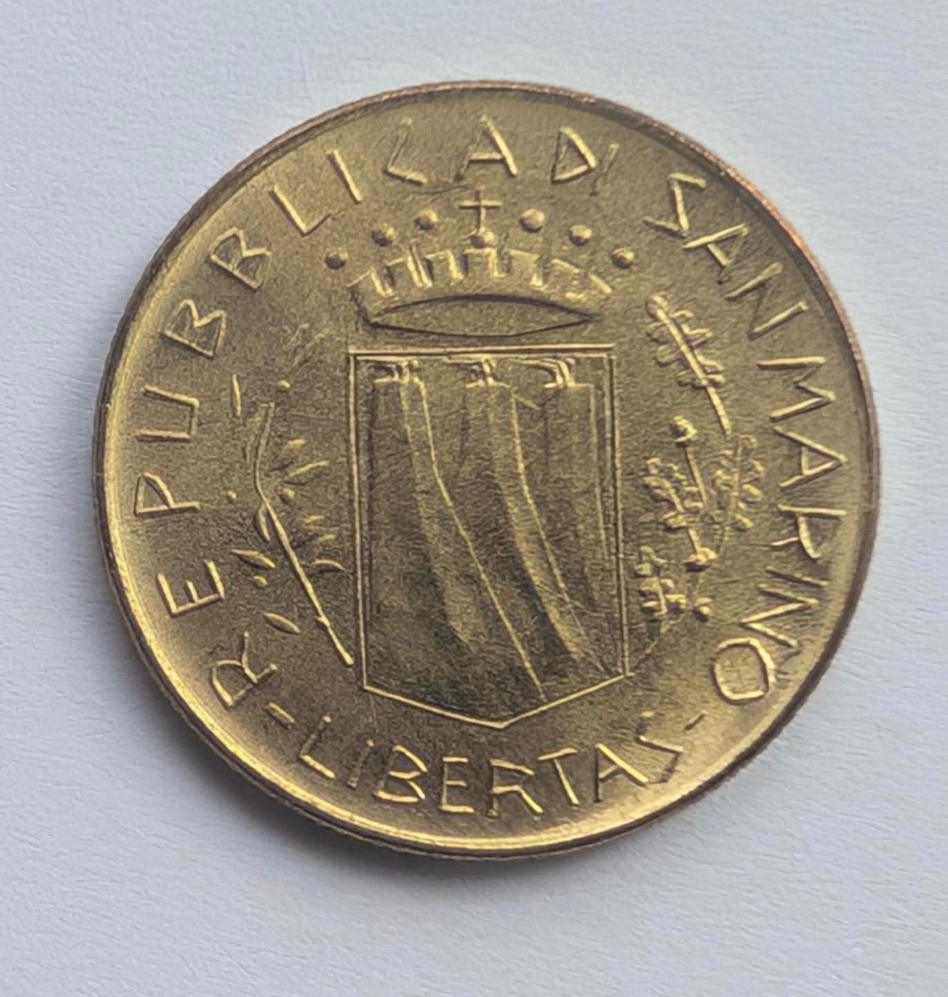 San Marinas 200 Lirų 1981