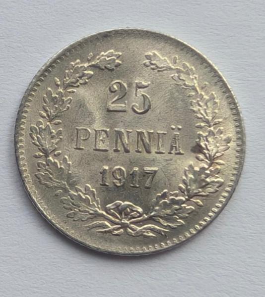 Suomija 25 p 1917