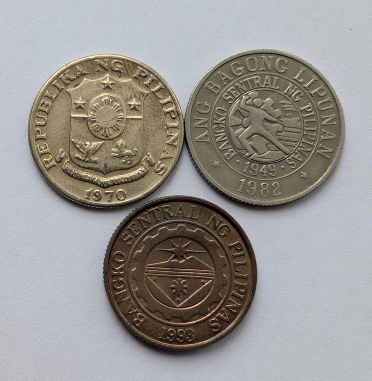 Filipinai 10 c 3 vnt