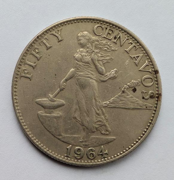 Filipinai 50 c 1964