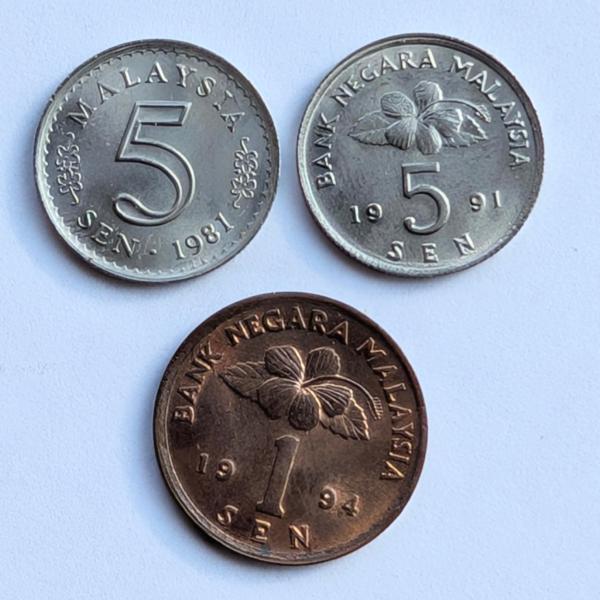 Malaizija 1-5 s 