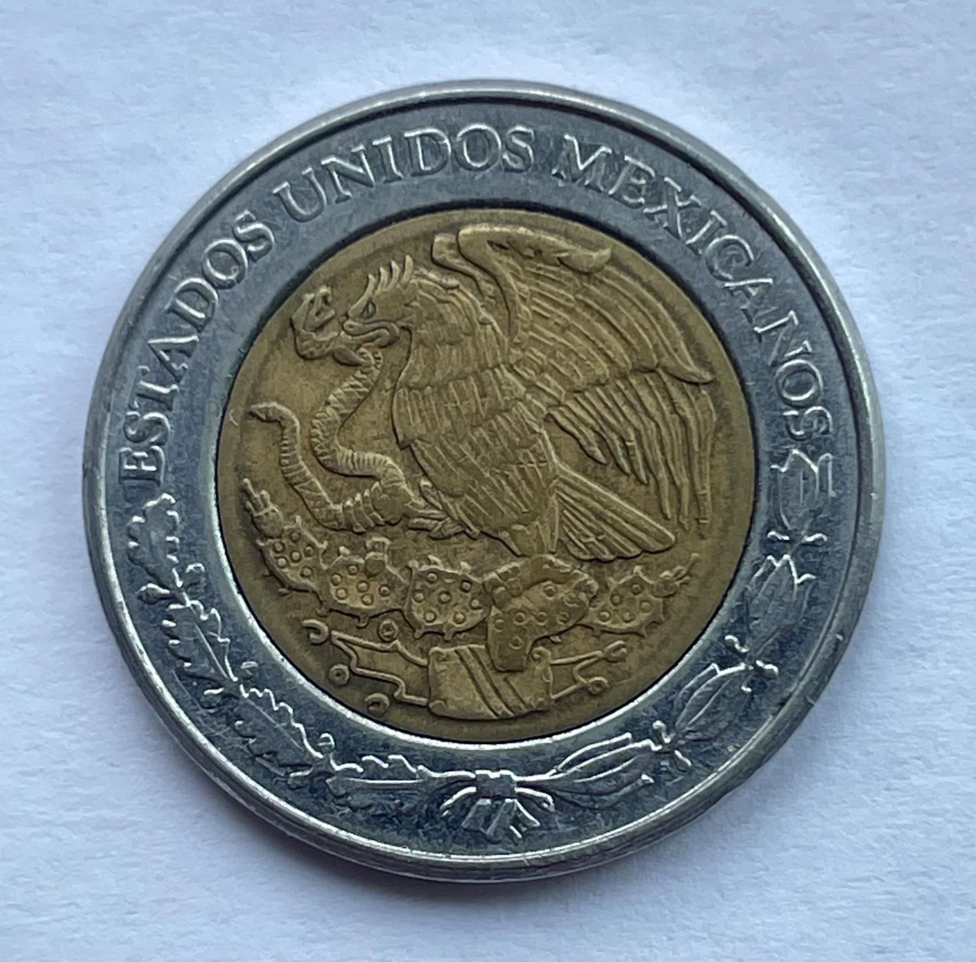 Meksika 1 pesas 1998