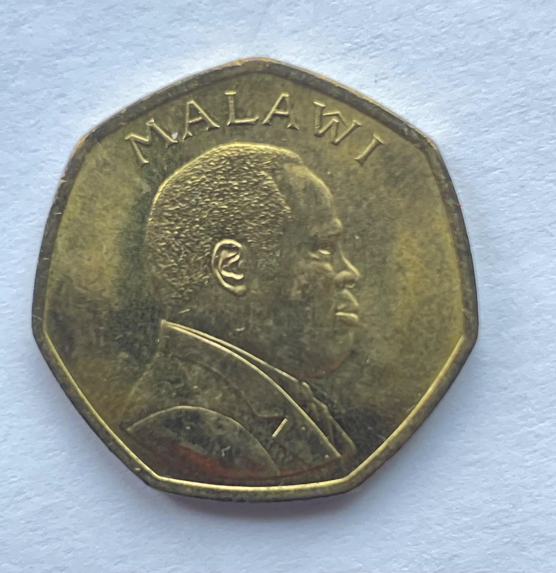 Malavis 50 tambala 1996