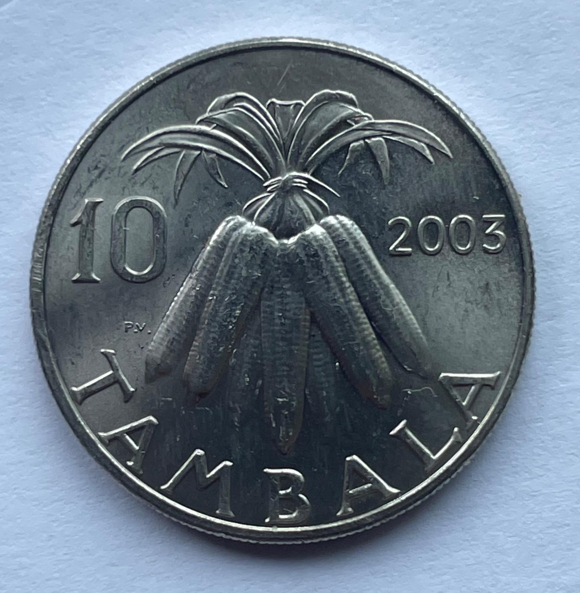 Malavis 10 tambala