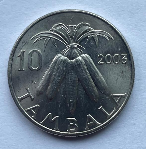 Malavis 10 tambala