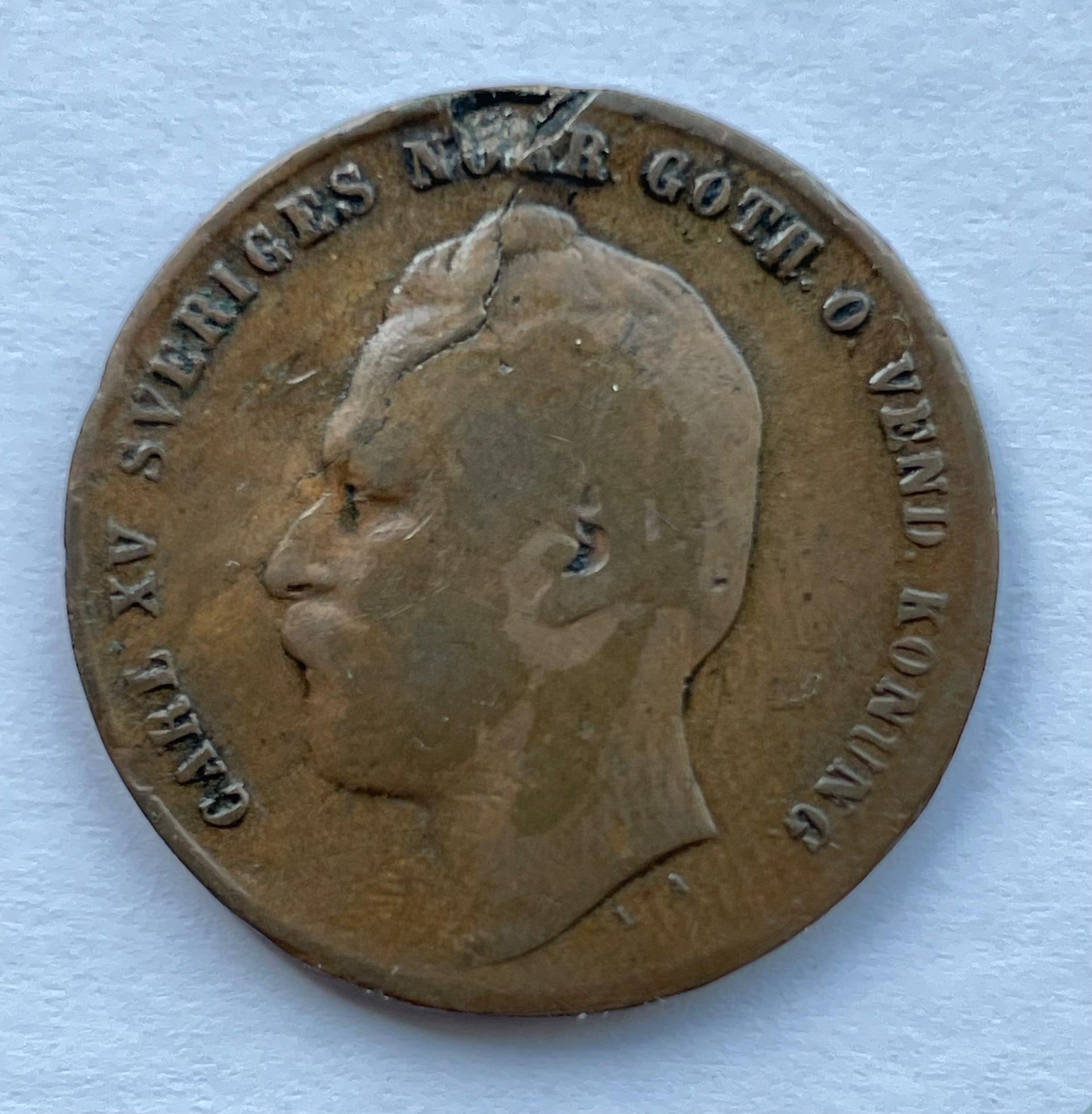 Švedija 2 ore 1863