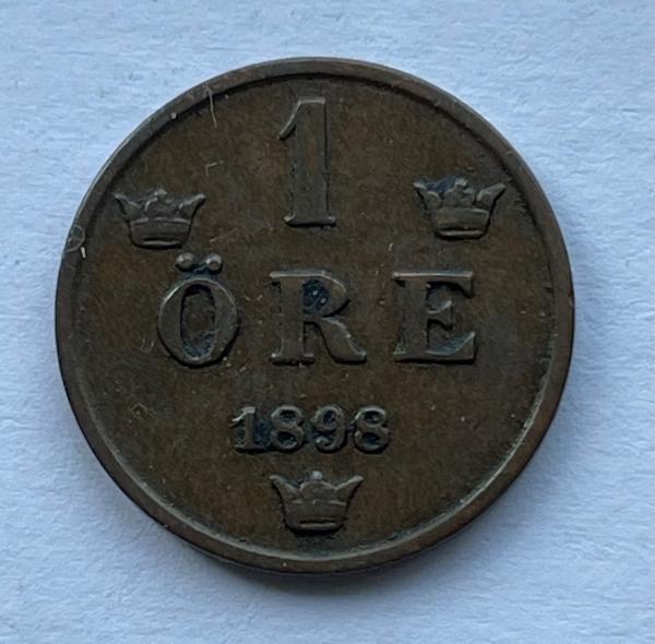 Švedija 1 ore 1898
