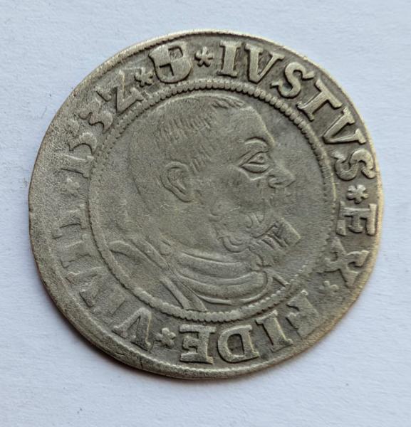 Prūsijos 1532 grašis 