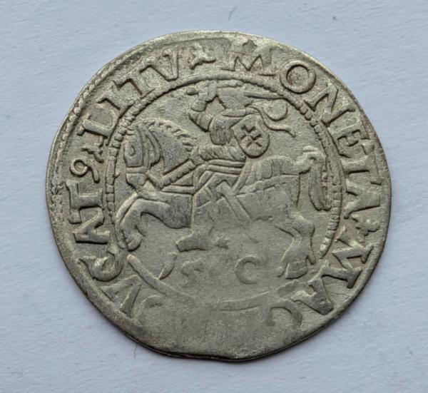 Žygimanto Augusto 1560 pusgrašis 