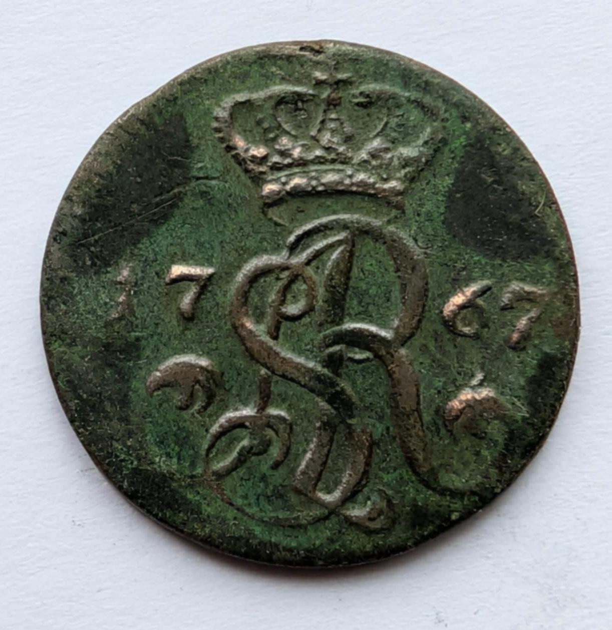 Stanislavo Augusto 1767 grašis 