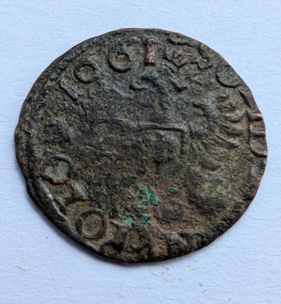 Jono Kazimiero 1661 šilingas 