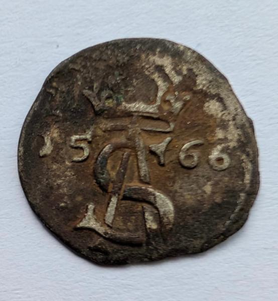 Žygimanto Augusto 1566 dvidenaris 