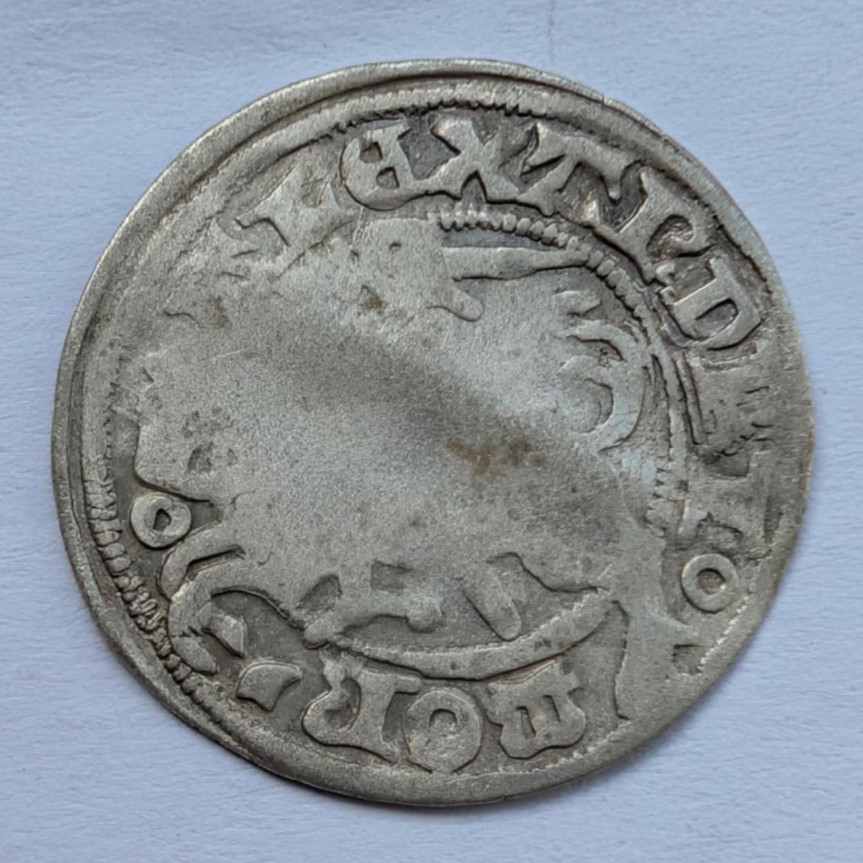 Retas Aleksandro Jogailaičio pusgrašis 1495-1596