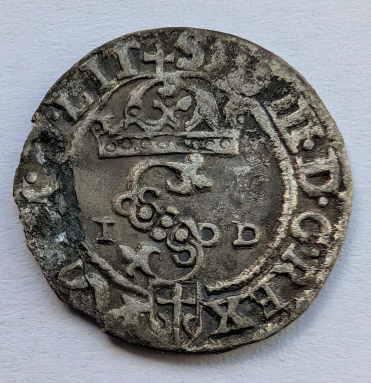 Žygimanto Vazos retokas šilingas 