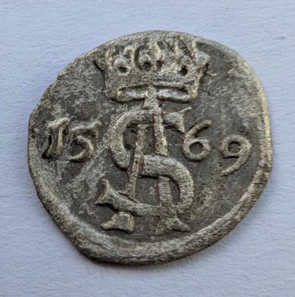 Žygimanto Augusto 1569 dvidenaris 