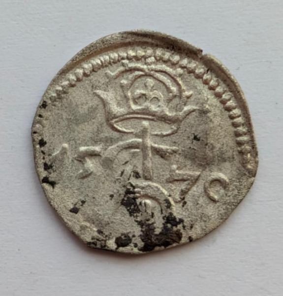 Žygimanto Augusto 1570 dvidenaris P. Platina štampas 