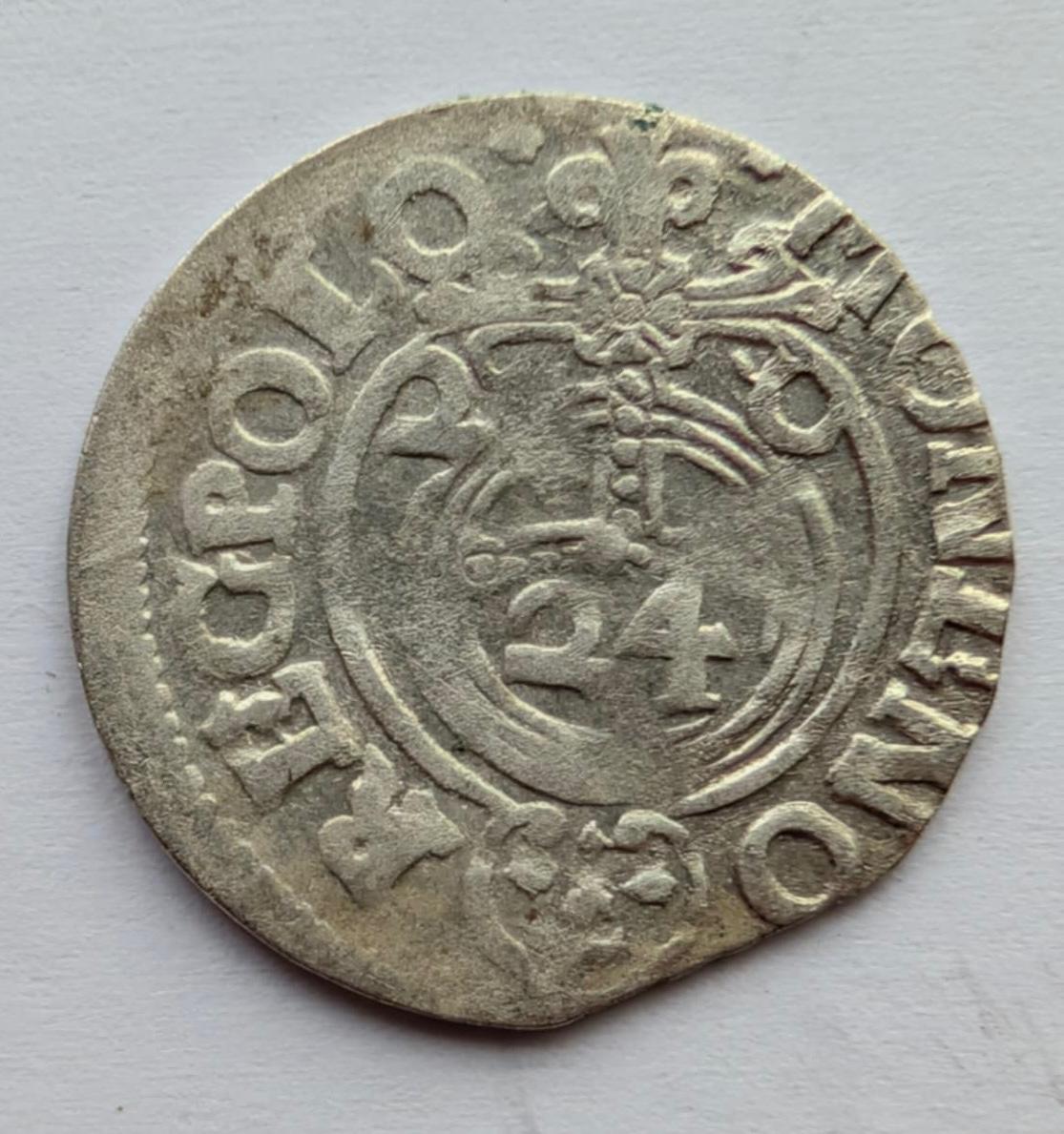 Žygimanto Vazos 1620 pusantrokas 