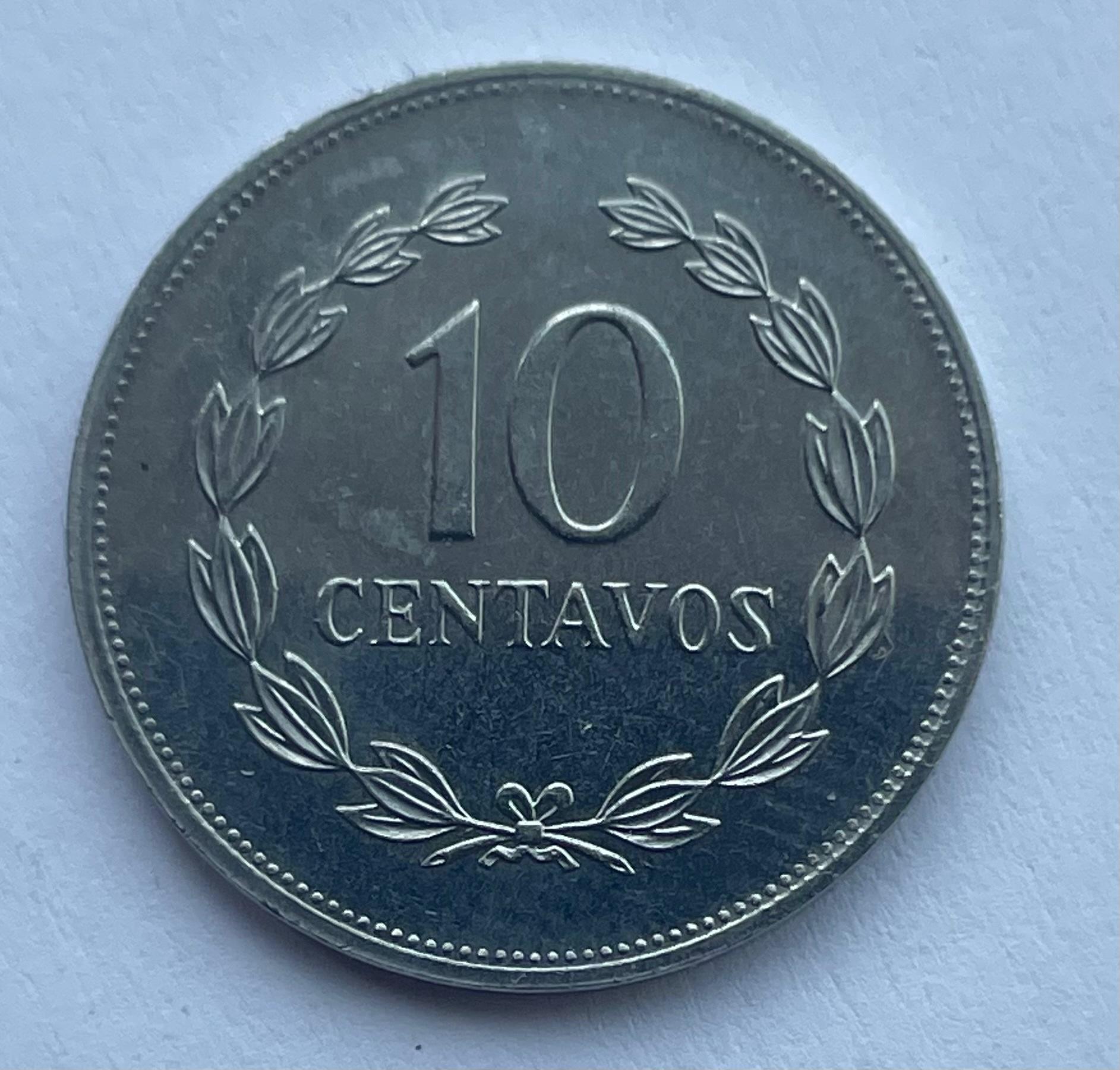 Salvadoras 10 c 1987