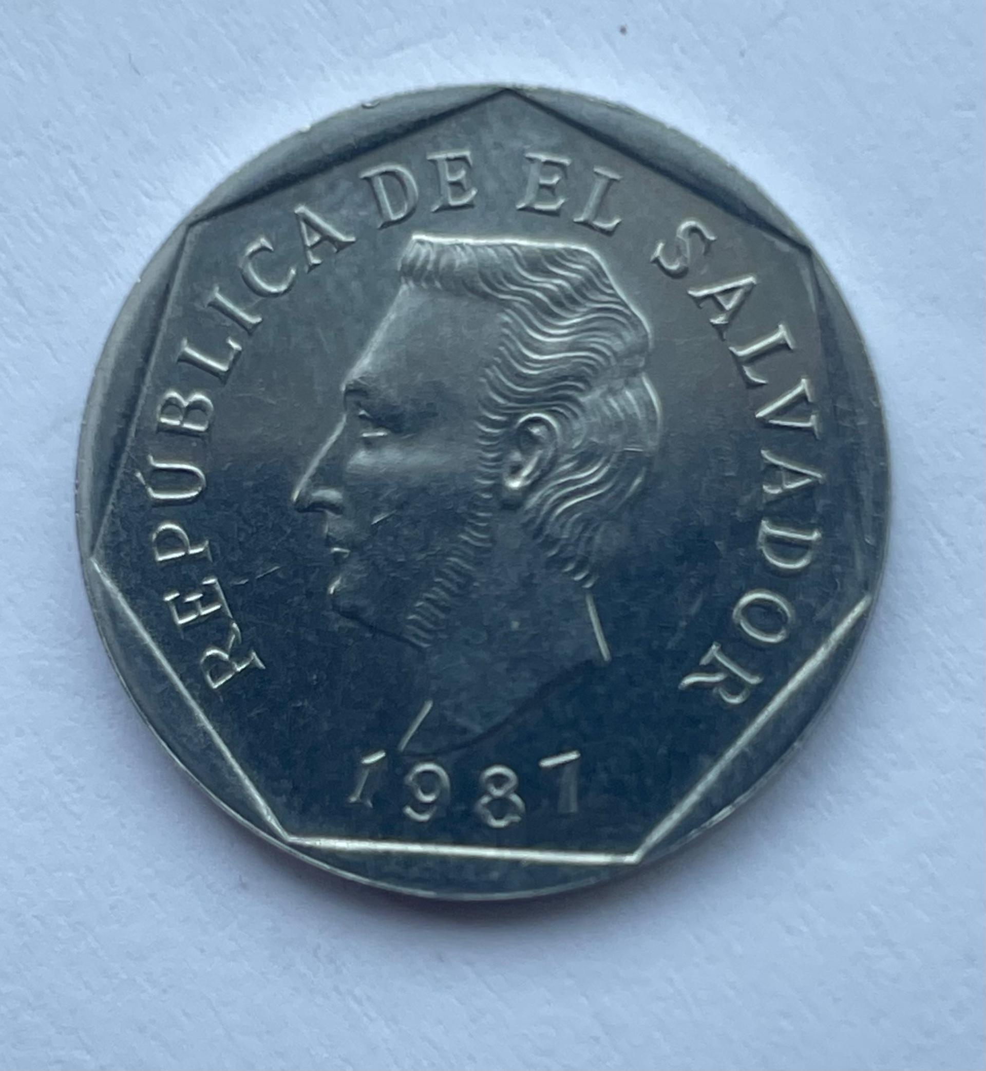 Salvadoras 10 c 1987