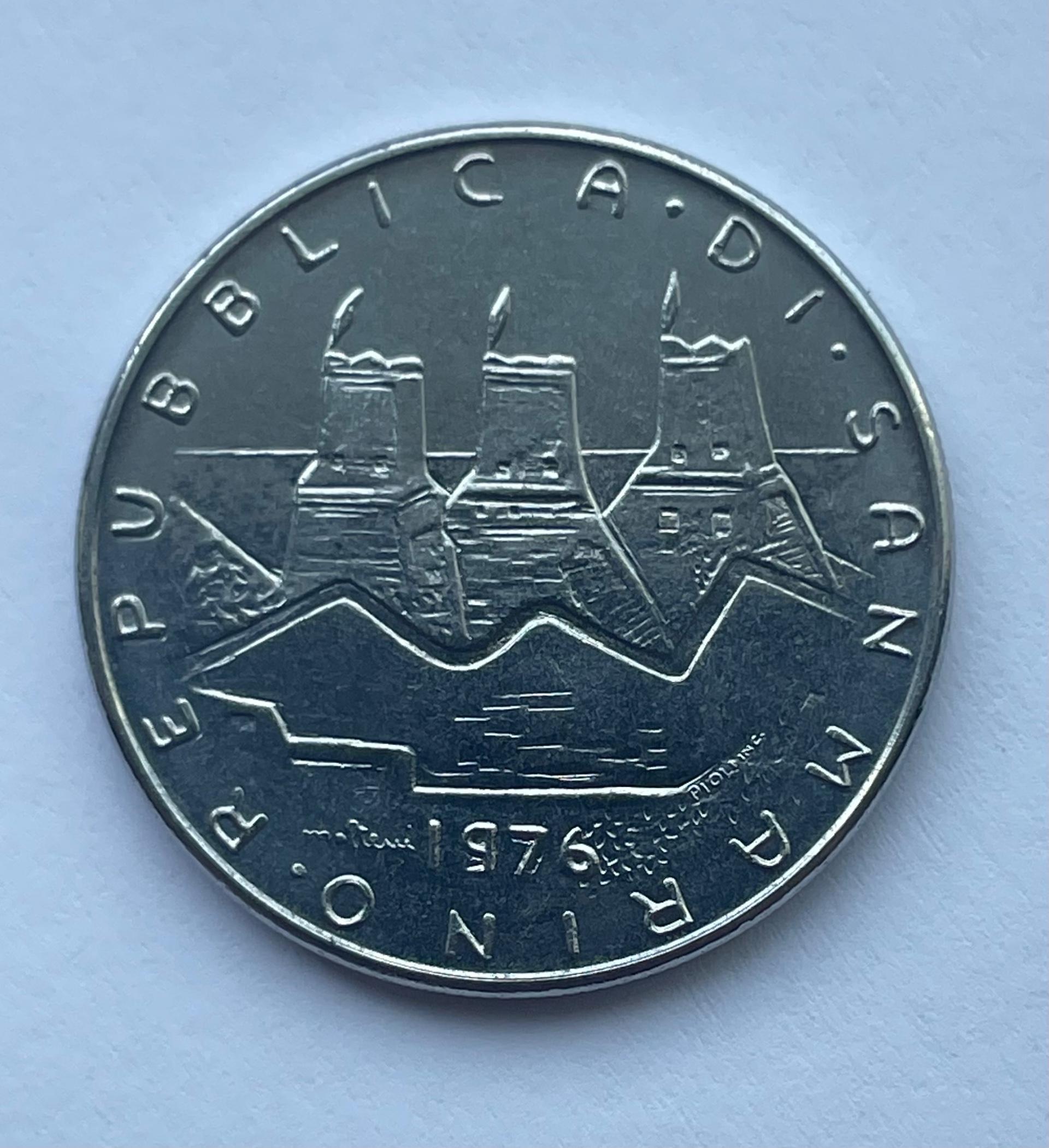 San Marinas 50 lirų 1977