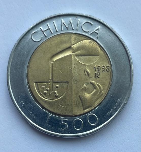 San Marinas 500 lirų 1998