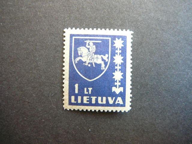 Lietuva 1939 432 Standartai 1LT svarus MLH #
