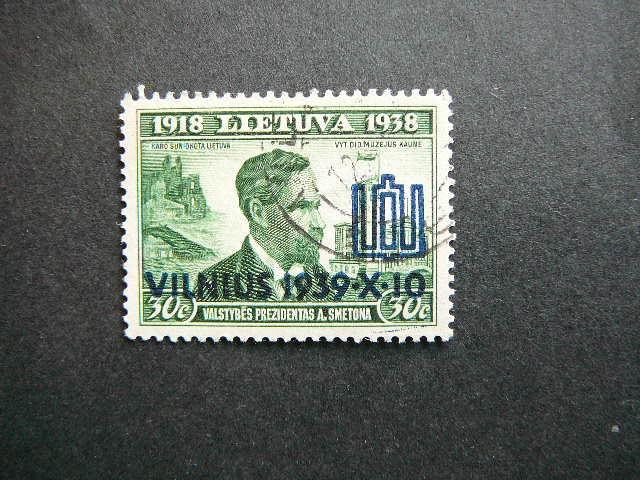 Lietuva 1939 434 Vilnius antsp. #