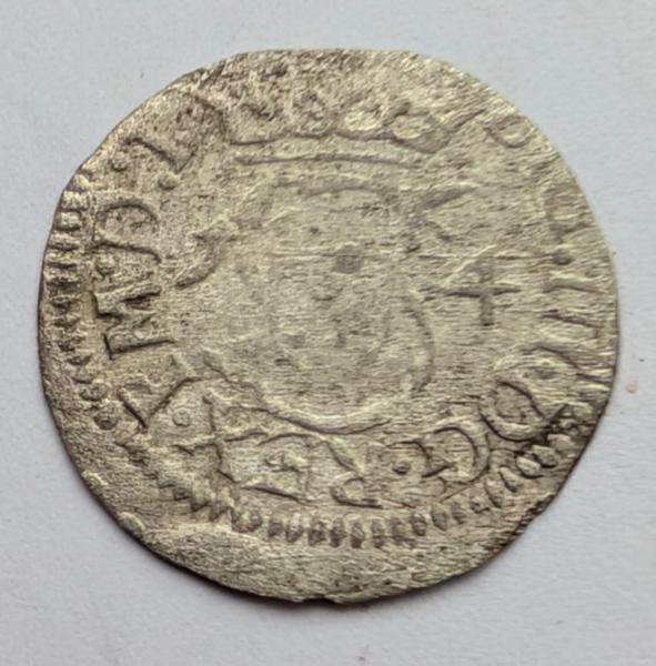 Žygimanto Vazos 1614 šilingas 