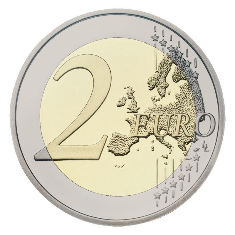 2 EUR moneta 2017 m. Lietuva UNC
