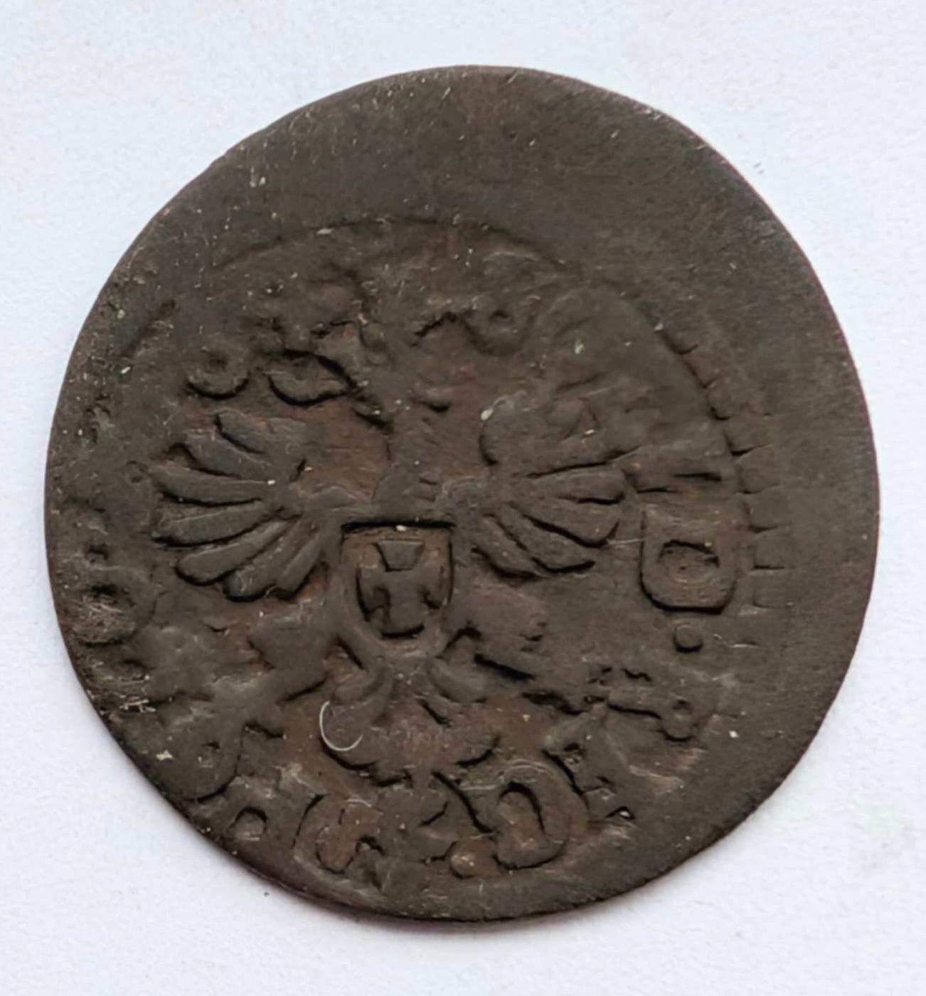 Jono Kazimiero 1664 šilingas 