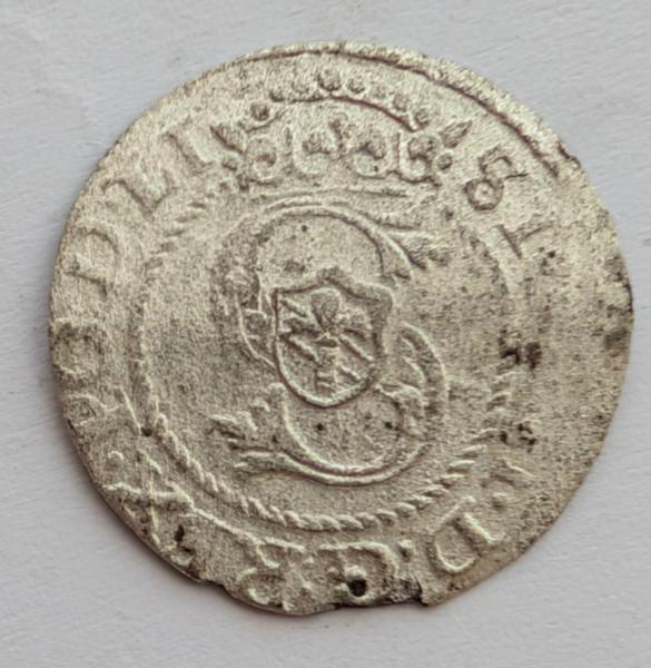 Žygimanto Vazos 1593 šilingas Ryga