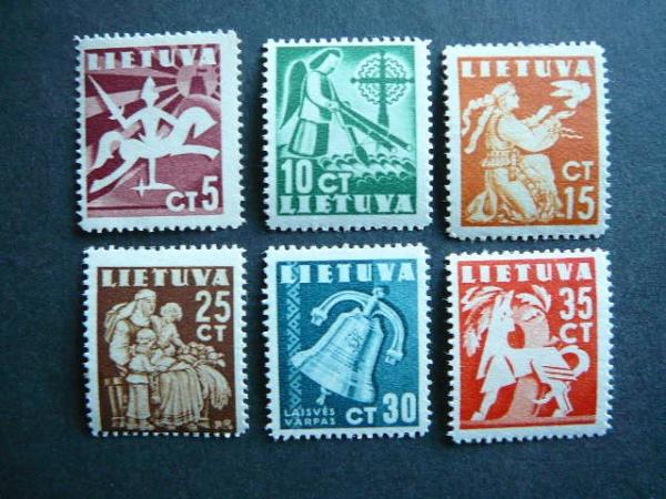 Lietuva 1940 437/2 Taikos laida svarus MNH