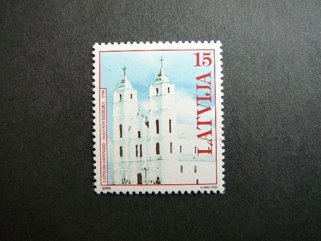 Latvija 1999 Baznycia svarus MNH #