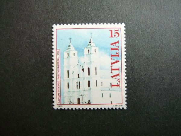 Latvija 1999 Baznycia svarus MNH #