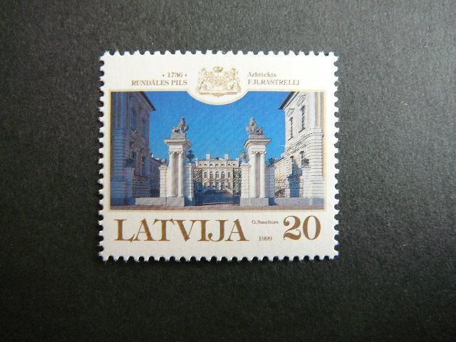 Latvija 1999 Architektura svarus MNH # 
