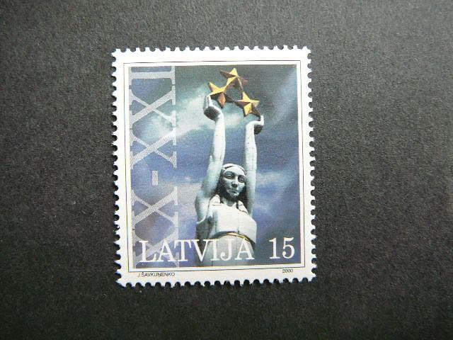 Latvija 2000 Millennium svarus MNH # 