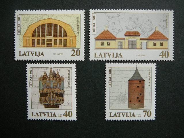 Latvija 2000 Ryga svarus MNH #