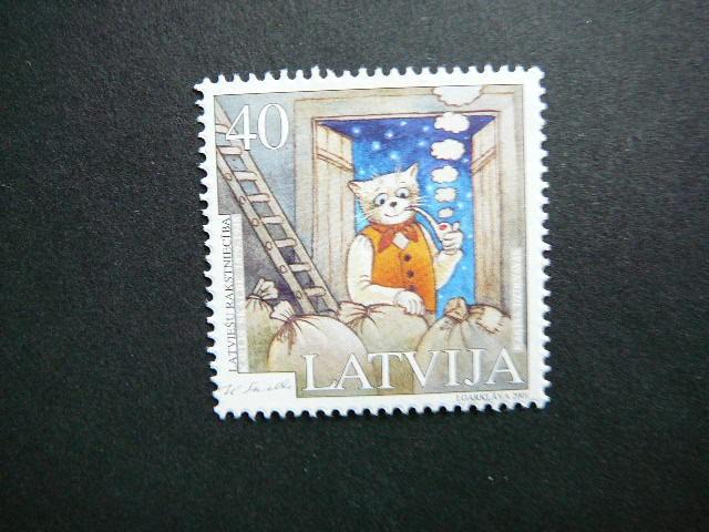 Latvija 2001 Literate K.Skalbe Kates svarus MNH #