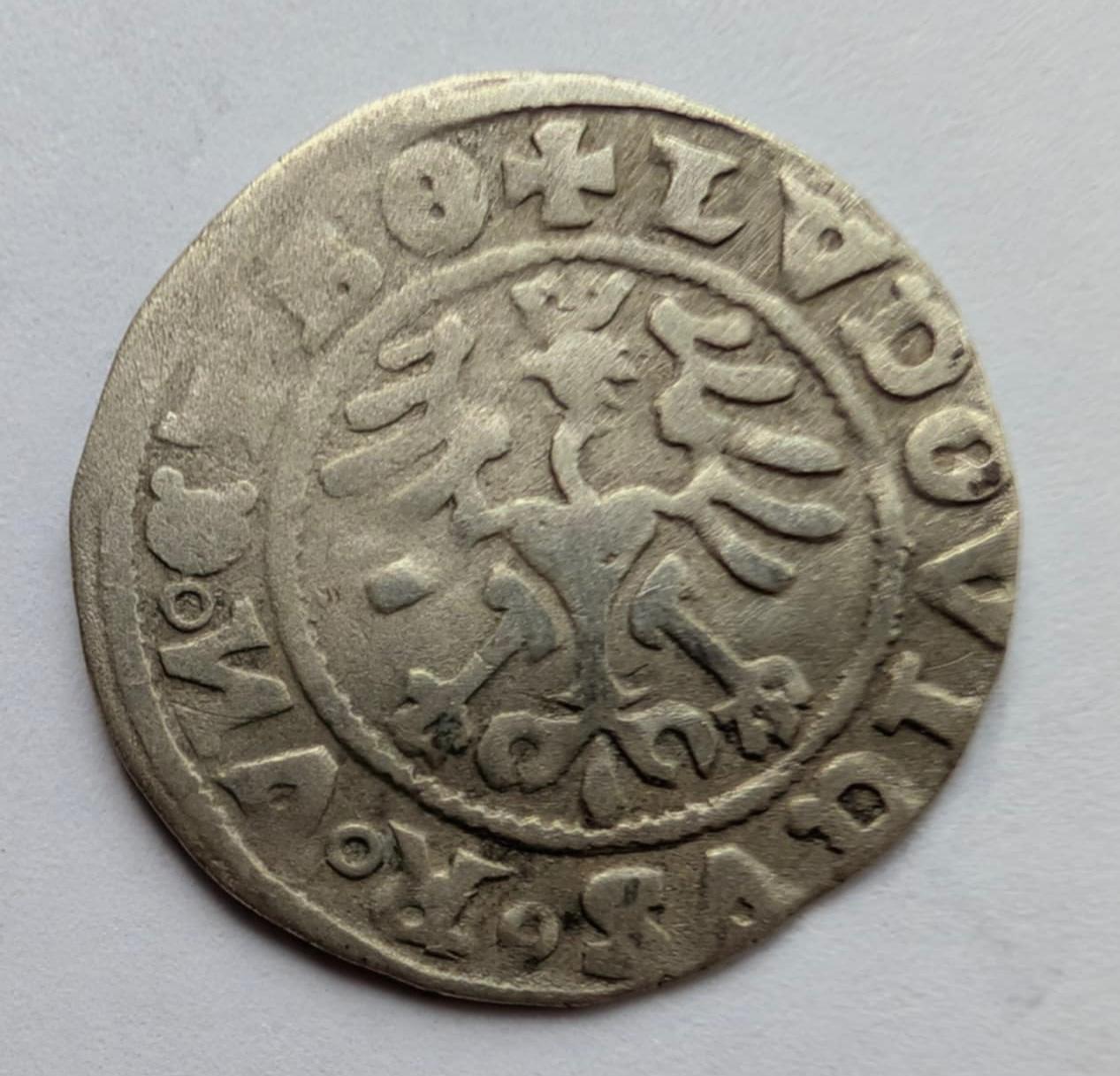 Liudviko II Jogailaičio pusgrašis 1526 Silezija 