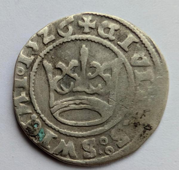 Liudviko II Jogailaičio pusgrašis 1526 Silezija 