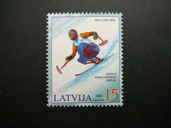 Latvija 2002 Par - Olimpines svarus MNH #