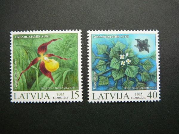 Latvija 2002 Geles svarus MNH #