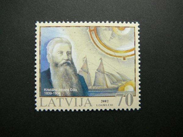 Latvija 2002 Burlaiviai Laivai svarus MNH #