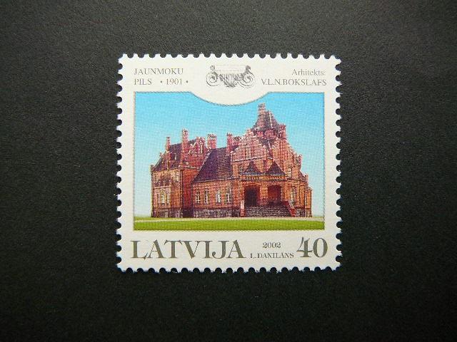 Latvija 2002 Pilis svarus MNH #