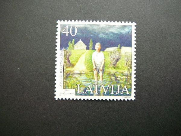 Latvija 2002 Daile svarus MNH #