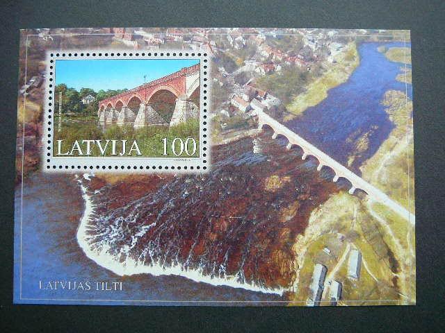 Latvija 2002 Tiltas svarus MNH # 