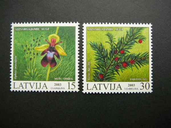 Latvija 2003 Geles svarus MNH #